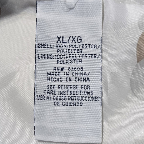 Free Country Rain Rain Go Away Women's Beige Raincoat Sz XL Outerwear Outdoor - Picture 6 of 9